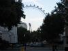 View of the London Eye from Whitehall
